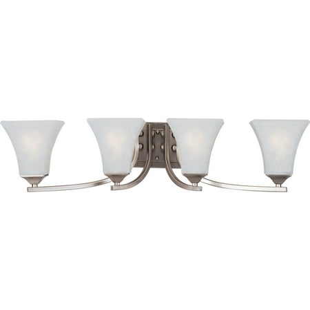 Bathroom Vanity 4 Light Bulb Fixture With Satin Nickel Finish Steel Material Medium Bulbs 30 inch 400 Watts
Bathroom Vanity 4 Light Bulb Fixture With Satin Nickel Finish Steel Material Medium Bulbs 30 inch 400 Watts