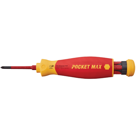 Wiha Insulated Slimline Pocketmax Multi Driver 6Pc