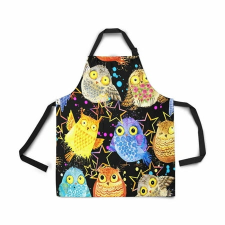 ASHLEIGH Adjustable Bib Apron for Women Men Girls Chef with Pockets Cute Owl Seamless Pattern Watercolor Owl Black Novelty Kitchen Apron for Cooking Baking Gardening Pet Grooming Cleaning
ASHLEIGH Adjustable Bib Apron for Women Men Girls Chef with Pockets Cute Owl Seamless Pattern Watercolor Owl Black Novelty Kitchen Apron for Cooking Baking Gardening Pet Grooming Cleaning