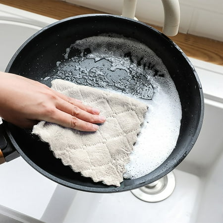 TANGNADE Fleece Double-sided Dish Cloth Hanging Pad Towel Dish-washing Scouring Cloth Two-color Coral Kitchen,Dining & Bar Gray Kitchen Towels And Dishcloths Sets Gray
TANGNADE Fleece Double-sided Dish Cloth Hanging Pad Towel Dish-washing Scouring Cloth Two-color Coral Kitchen,Dining & Bar Gray Kitchen Towels And Dishcloths Sets Gray