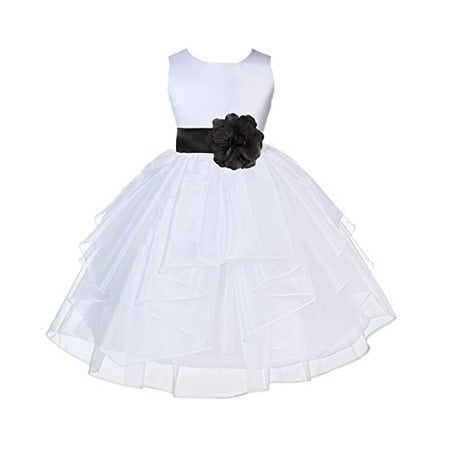 Ekidsbridal White Satin Shimmering Organza Formal Flower Girl Dresses Communion Dress Baptism Dress Holiday Dresses Toddler Girl Dresses Junior Bridesmaid Dress Special Occasion Dresses 4613T
Ekidsbridal White Satin Shimmering Organza Formal Flower Girl Dresses Communion Dress Baptism Dress Holiday Dresses Toddler Girl Dresses Junior Bridesmaid Dress Special Occasion Dresses 4613T