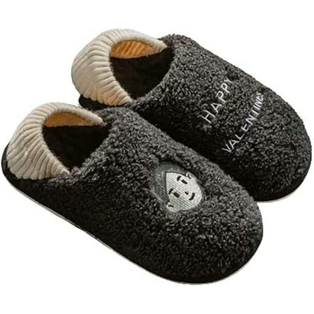 PIKADINGNIS Women Men Cozy Soft Fluffy Fur Slippers Furry Heel Cover Fashion House Shoes Happy Valentine Couple Slippers
PIKADINGNIS Women Men Cozy Soft Fluffy Fur Slippers Furry Heel Cover Fashion House Shoes Happy Valentine Couple Slippers