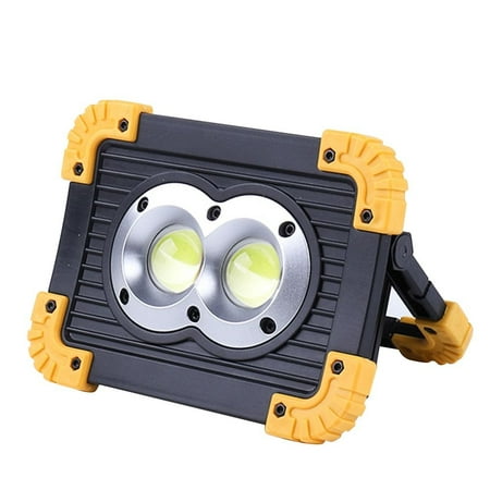 

Outdoor Emergency USB Rechargeable Floodlight Camping Lamp COB LED Work Light Searchlight Flashlight WITHOUT BATTERY