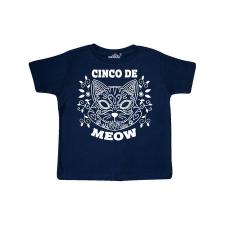 Inktastic Cinco De Meow with Cat Sugar Skull and Flowers Gift Toddler Boy or Toddler Girl T-Shirt
Inktastic Cinco De Meow with Cat Sugar Skull and Flowers Gift Toddler Boy or Toddler Girl T-Shirt