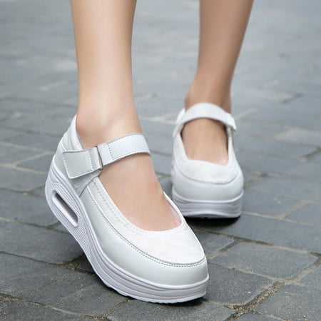 Winter Savings Clearance! SuoKom Sneakers for Women Casual Mesh Shallow Lightweight Thick Soled Velcro Walk Running Sports Shoes Nurse Shoes Women s Fashion Anti-slip Sneakers
Winter Savings Clearance! SuoKom Sneakers for Women Casual Mesh Shallow Lightweight Thick Soled Velcro Walk Running Sports Shoes Nurse Shoes Women s Fashion Anti-slip Sneakers