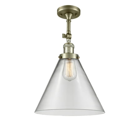 Innovations Lighting 201F X-Large Cone X-Large Cone 12 Wide Semi-Flush Ceiling Fixture -
Innovations Lighting 201F X-Large Cone X-Large Cone 12 Wide Semi-Flush Ceiling Fixture -