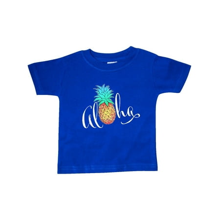 Inktastic Aloha- in cursive with pineapple rainbow colors Gift Baby Boy or Baby Girl T-Shirt
Inktastic Aloha- in cursive with pineapple rainbow colors Gift Baby Boy or Baby Girl T-Shirt