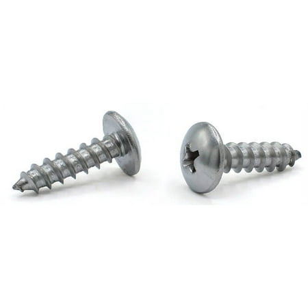 #10 x 2 Type A Self-Tapping Screws / Phillips / Truss Head / 18-8 Stainless Steel - 1000 Piece Carton
#10 x 2 Type A Self-Tapping Screws / Phillips / Truss Head / 18-8 Stainless Steel - 1000 Piece Carton