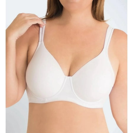 LEADING LADY White Molded Soft Cup Bra US 44G UK 44F NWOT