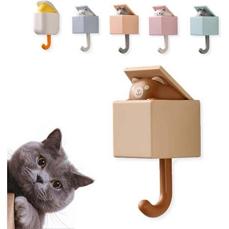 Creative Adhesive Coat Hook Cat Key Hook Wall Mounted Adhesive Hook Coat Hooks Cute Pet Hooks for Coat Mouse Chick Bear Hooks Cute Pet Hooks for Wall Hanging Decorations Without Drilling (2 Pack)
Creative Adhesive Coat Hook Cat Key Hook Wall Mounted Adhesive Hook Coat Hooks Cute Pet Hooks for Coat Mouse Chick Bear Hooks Cute Pet Hooks for Wall Hanging Decorations Without Drilling (2 Pack)