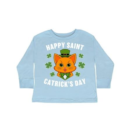 Inktastic St. Patrick s Day Happy Saint Catrick s Day with Orange Cat Gift Toddler Boy or Toddler Girl Long Sleeve T-Shirt
Inktastic St. Patrick s Day Happy Saint Catrick s Day with Orange Cat Gift Toddler Boy or Toddler Girl Long Sleeve T-Shirt