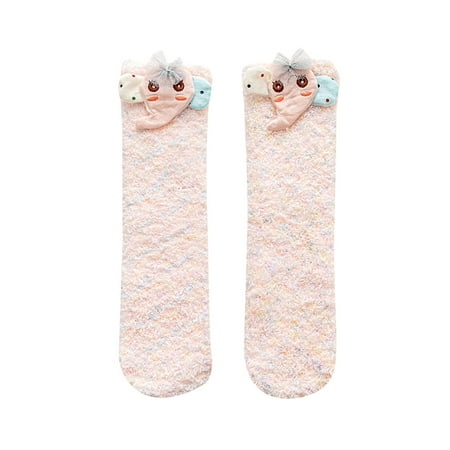 

Children Baby Autumn Winter Cute Cartoon Comfortable Thickened Warm Stockings Calcetines Meias