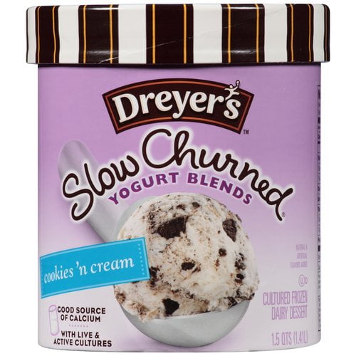Dreyer's Slow Churned Mint Chocolate Chip Ice Cream, 1.75 qt