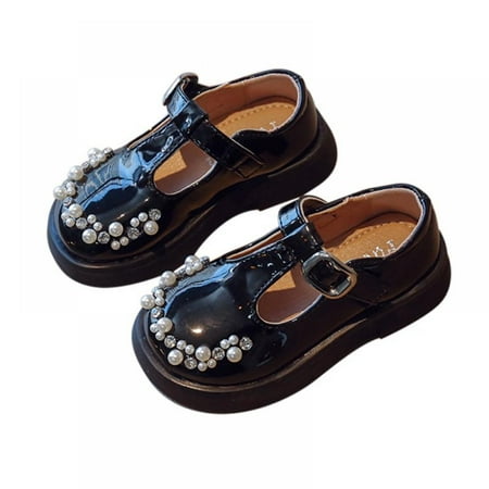 Baozhu Girls Casual Shoes Shiny Pearl Rhinestone Buckle Strap Ballerina Princess Dress Dance Shoes For Toddlers & Kids
Baozhu Girls Casual Shoes Shiny Pearl Rhinestone Buckle Strap Ballerina Princess Dress Dance Shoes For Toddlers & Kids