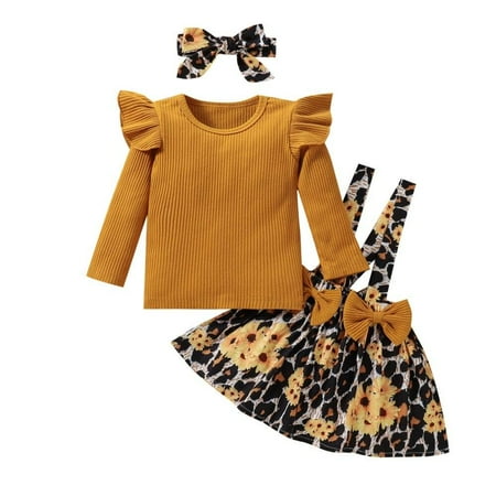 Leonard Baby Clothes for Girl Toddler Baby Girls Clothes Ruffle Long Sleeve Top + Skirt + Headband Outfit Floral
Leonard Baby Clothes for Girl Toddler Baby Girls Clothes Ruffle Long Sleeve Top + Skirt + Headband Outfit Floral