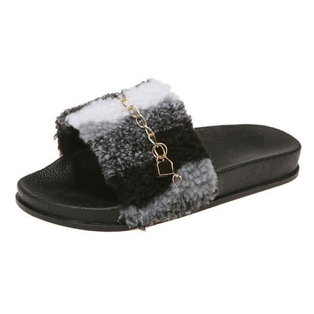 TTQLVZJGSE Women s Simple Summer Comfortable Lightweight Flat Bottom Slope with Casual Sandals Plush Open-toe Comfortable Soft Warm Home Slippers Shoes
TTQLVZJGSE Women s Simple Summer Comfortable Lightweight Flat Bottom Slope with Casual Sandals Plush Open-toe Comfortable Soft Warm Home Slippers Shoes