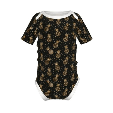 Gaeub Gold Glitter Pineapples Print Infant Climbing Onesie Toddler Outfit Newborn Baby Bodysuit Baby Boy Girl Clothes -9M
Gaeub Gold Glitter Pineapples Print Infant Climbing Onesie Toddler Outfit Newborn Baby Bodysuit Baby Boy Girl Clothes -9M