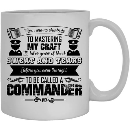 Proud Commander Coffee Mug Ceramic Mug Design 11 oz