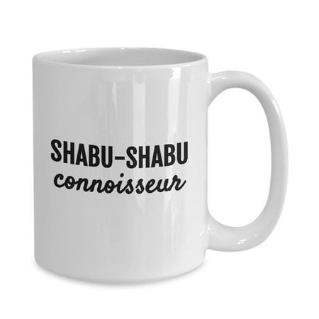 Shabu-Shabu Connoisseur Fun Japanese Foodie coffee mug