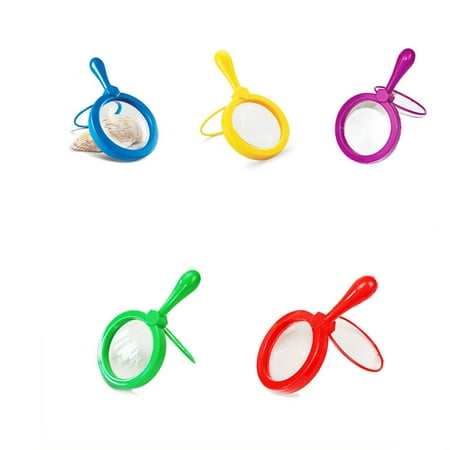 5Pcs 10cm Colored High Definition Scaffold Handhold Magnifier Children Science Experiment Magnifier(Multicolor)
5Pcs 10cm Colored High Definition Scaffold Handhold Magnifier Children Science Experiment Magnifier(Multicolor)