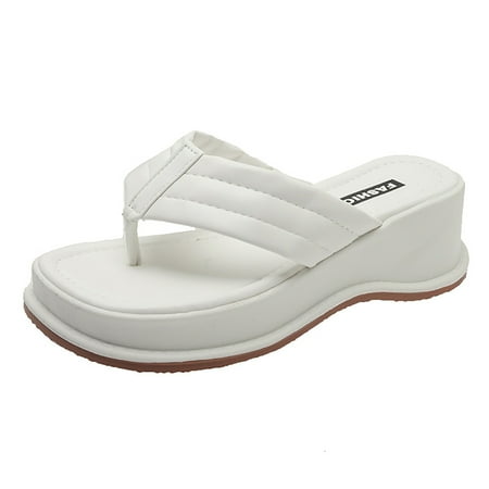 B91xZ Womens Platform Sandals Summer Women Fashion Sandals Wedge Heel Thick Sole Solid Color Open Toe Casual Comfortable Womens Sandals Size 7
B91xZ Womens Platform Sandals Summer Women Fashion Sandals Wedge Heel Thick Sole Solid Color Open Toe Casual Comfortable Womens Sandals Size 7