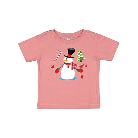 Inktastic Top Hat Snowman with Christmas Tree and Candy Cane Gift Baby Boy or Baby Girl T-Shirt
Inktastic Top Hat Snowman with Christmas Tree and Candy Cane Gift Baby Boy or Baby Girl T-Shirt