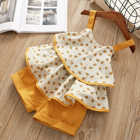 Tejiojio Girls and Toddlers Soft Cotton Clearance Kids Girls Summer Fashion Casual Jumpsuit Printing Sleeveless Strap Romper
Tejiojio Girls and Toddlers Soft Cotton Clearance Kids Girls Summer Fashion Casual Jumpsuit Printing Sleeveless Strap Romper