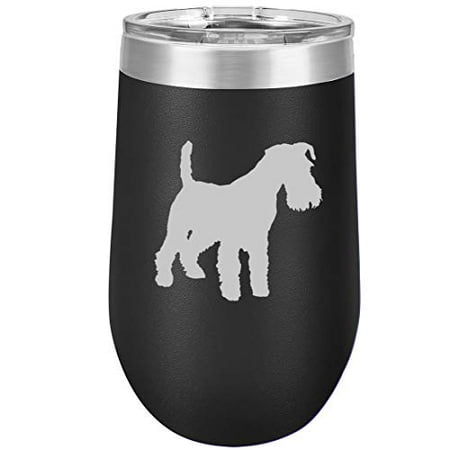 16 oz Double Wall Vacuum Insulated Stainless Steel Stemless Wine Tumbler Glass Coffee Travel Mug With Lid Miniature Schnauzer (Black)
16 oz Double Wall Vacuum Insulated Stainless Steel Stemless Wine Tumbler Glass Coffee Travel Mug With Lid Miniature Schnauzer (Black)