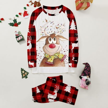 Christmas Gifts Christmas Pajamas Sets Holidays Family Matching Sleepwear Long Sleeve Adult Polyester Spandex Red S
Christmas Gifts Christmas Pajamas Sets Holidays Family Matching Sleepwear Long Sleeve Adult Polyester Spandex Red S