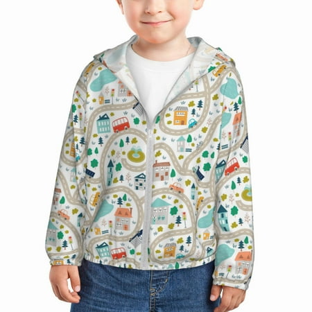 Zeuib Hand Drawn Cars Trucks Buses And Roads Print Girls & Boys Sun Protection Hoodie with UPF 50+ Children’s Quick-Dry Jacket Perfect for Outdoor Activities-5 Years
Zeuib Hand Drawn Cars Trucks Buses And Roads Print Girls & Boys Sun Protection Hoodie with UPF 50+ Children’s Quick-Dry Jacket Perfect for Outdoor Activities-5 Years