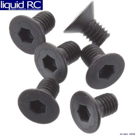 Traxxas 2549 M3x5mm FHCS Flat Head Cap Screws (6)