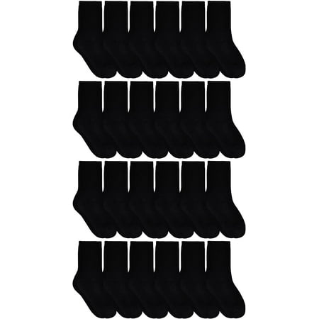 SOCKS NBULK Children & Kids Wholesale Bulk Sports Crew Athletic Case Pack Socks (24 Pairs Black Kids 4-6 (Shoe size 7-10))
SOCKS NBULK Children & Kids Wholesale Bulk Sports Crew Athletic Case Pack Socks (24 Pairs Black Kids 4-6 (Shoe size 7-10))