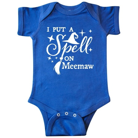 Inktastic I Put a Spell on Meemaw Witch Hat and Broom Gift Baby Boy or Baby Girl Bodysuit
Inktastic I Put a Spell on Meemaw Witch Hat and Broom Gift Baby Boy or Baby Girl Bodysuit