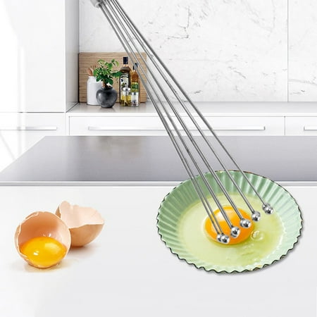Jlong Stainless Steel Glass Bead Whisk Home Mixer Cream Foamer Kitchen DIY Baking Utensils
Jlong Stainless Steel Glass Bead Whisk Home Mixer Cream Foamer Kitchen DIY Baking Utensils