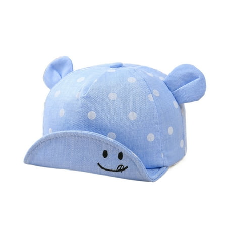 Baby Summer Girls Soft Cotton Eaves Boy Baseball Cap Baby Sun Cap Sun Hats