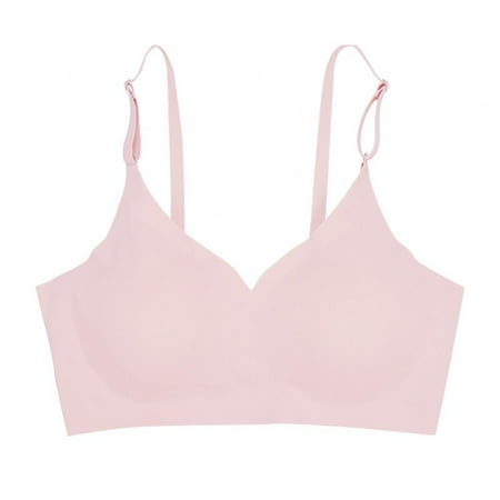 Xmarks Women s Invisibles Comfort Lightly Lined Seamless Wireless Bralette Bra