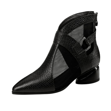 Qufokar Womens Boots Mid Calf Fashion Thin Socks for Boots Women Ladies Fashion Mesh Breathable Cool Boots Back Zipper Heel Pointed Toe Boots
Qufokar Womens Boots Mid Calf Fashion Thin Socks for Boots Women Ladies Fashion Mesh Breathable Cool Boots Back Zipper Heel Pointed Toe Boots