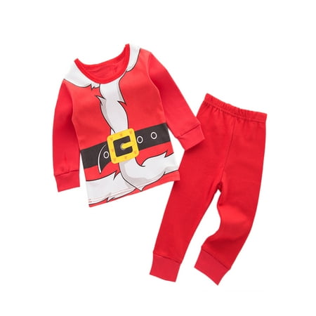 StylesILove Holiday Season Kids Baby Shirt and Pant 2-pc Pajamas Set (2-3 Years Santa Belt Red)
StylesILove Holiday Season Kids Baby Shirt and Pant 2-pc Pajamas Set (2-3 Years Santa Belt Red)