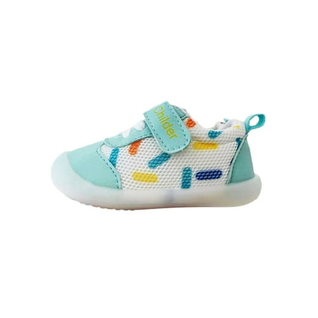 UKAP Boys Girls Trainers First Walkers Sneakers Mesh Walking Shoes Fashion Flats Toddler Kids Casual Breathable Green 6.5C
UKAP Boys Girls Trainers First Walkers Sneakers Mesh Walking Shoes Fashion Flats Toddler Kids Casual Breathable Green 6.5C