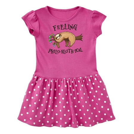 Inktastic Feeling Philo-Sloth-ical- cute and funny sloth on a tree branch Gift Baby Girl Dress
Inktastic Feeling Philo-Sloth-ical- cute and funny sloth on a tree branch Gift Baby Girl Dress
