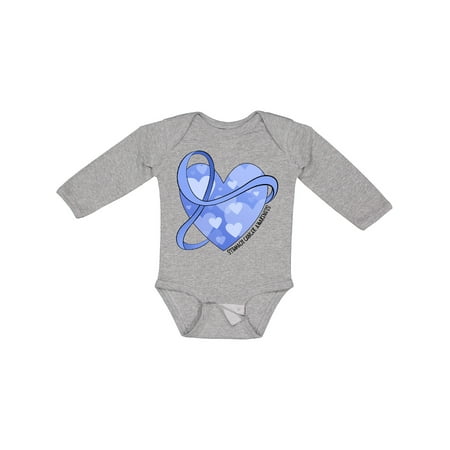 Inktastic Stomach Cancer Awareness Periwinkle Ribbon Around Heart Gift Baby Boy or Baby Girl Long Sleeve Bodysuit
Inktastic Stomach Cancer Awareness Periwinkle Ribbon Around Heart Gift Baby Boy or Baby Girl Long Sleeve Bodysuit
