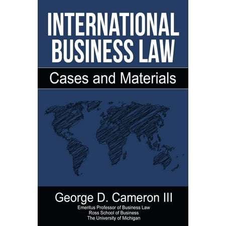 International Business Law: Cases and Materials - eBook
