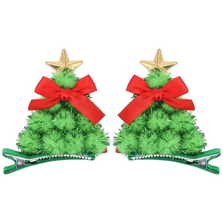 HEMOTON 1 Pair Christmas Tree Hairpins Decorative Hair Clips Prop Xmas Layout Decors
HEMOTON 1 Pair Christmas Tree Hairpins Decorative Hair Clips Prop Xmas Layout Decors