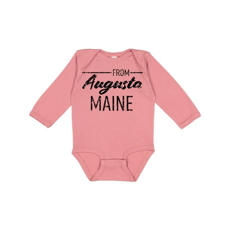 Inktastic From Augusta Maine in Black Distressed Text Gift Baby Boy or Baby Girl Long Sleeve Bodysuit
Inktastic From Augusta Maine in Black Distressed Text Gift Baby Boy or Baby Girl Long Sleeve Bodysuit