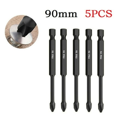BAMILL 5PCS 90mm PH2 Magnetic Batch Head Cross Electric Screwdriver Impact Drill Bit
BAMILL 5PCS 90mm PH2 Magnetic Batch Head Cross Electric Screwdriver Impact Drill Bit