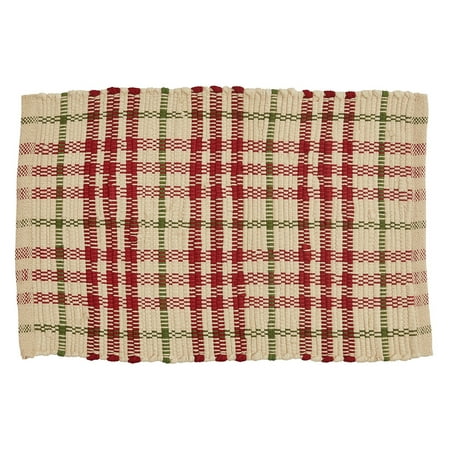 Park Designs Christmas Memories Chindi Placemat Set
