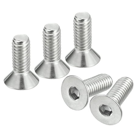 5/16-18x7/8 Flat Head Socket Cap Screws 304 Stainless Steel Hex Socket Drive Fasteners Bolts 5Pack
5/16-18x7/8 Flat Head Socket Cap Screws 304 Stainless Steel Hex Socket Drive Fasteners Bolts 5Pack