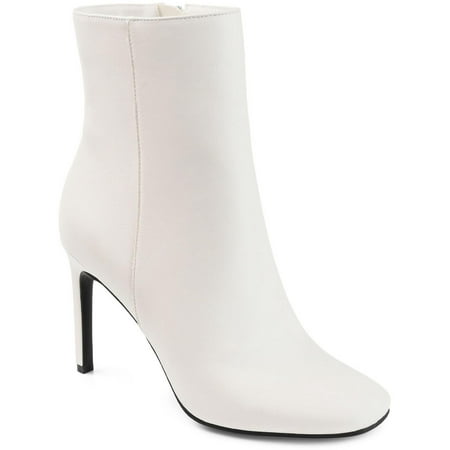 Journee Collection Womens Silvy Square Toe Stiletto Ankle Boots