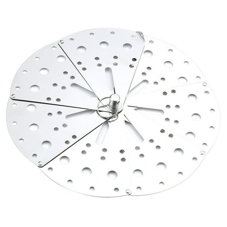 VEAREAR Anti Overflow Pot Cover Foldable Retractable Mesh Hole Heat Resistant with Pull Ring Spill-proof Stainless Steel Spill Stopper Frying Pan Lid Kitchen Gadgets
VEAREAR Anti Overflow Pot Cover Foldable Retractable Mesh Hole Heat Resistant with Pull Ring Spill-proof Stainless Steel Spill Stopper Frying Pan Lid Kitchen Gadgets