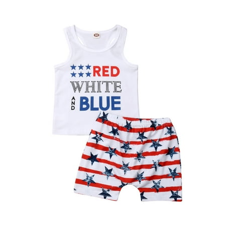 2Pcs Baby Boys Summer Clothing Sets Cute Letters Print Sleeveless Tank Tops T-Shirt+Star Print Striped Shorts
2Pcs Baby Boys Summer Clothing Sets Cute Letters Print Sleeveless Tank Tops T-Shirt+Star Print Striped Shorts